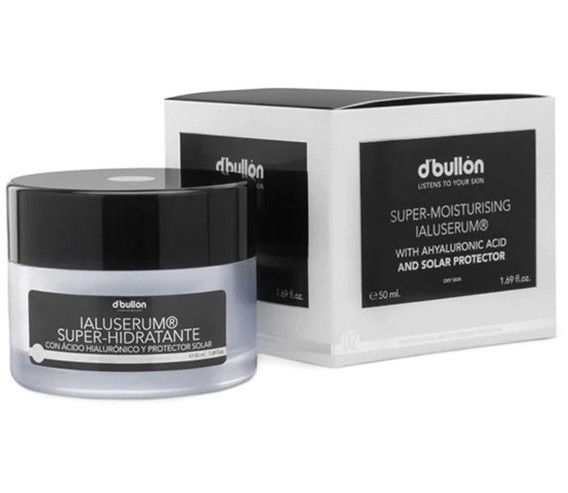 Crema Super Hidratanta cu Acid Hialuronic si Protectie Solara, ten uscat D&#039;Bullon 50 ml