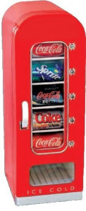 Frigider retro Coca-Cola în stilul automatului cu capacitate de 18L / 10  cutii | Okazii.ro