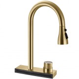 Baterie de bucătărie REA CONOR BRUSH GOLD