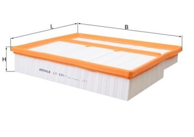 MAHLE LX 439/1 Filtru aer foto