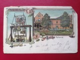 Bacau litho Dulapu Porumbaru Palatu Princesei Schonburg de Waldenburg