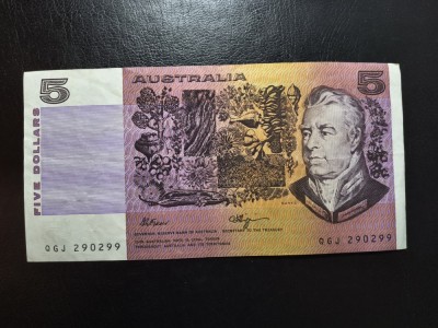 AUSTRALIA 5 DOLARI foto