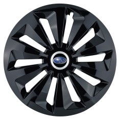 Set 4 capace roti Fox negru R14 Compatibil Cu Subaru