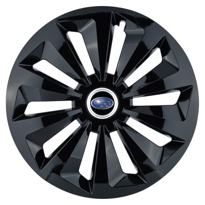 Set 4 capace roti Fox negru R16 Compatibil Cu Subaru foto