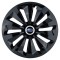 Set 4 capace roti Fox negru R15 Compatibil Cu Subaru