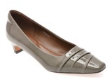 Pantofi EPICA gri, 9152, din piele naturala lacuita