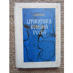 LITERATURA ROMANA VECHE-I. ROTARU