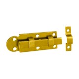 Zavor plat pentru usa WZP galben 80x30x3.0mm