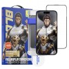 Folie de protectie Ecran Blueo AR Applicator Pro pentru Apple iPhone 16 Pro, Sticla Securizata, Full Glue, 3D, Neagra