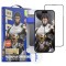 Folie de protectie Ecran Blueo AR Applicator Pro pentru Apple iPhone 16 Pro, Sticla Securizata, Full Glue, 3D, Neagra