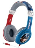 Ekids Captain America Stereo Headphones Android Devices|Apple Devices