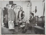 Victor Rebengiuc si Radu Beligan// fotografie de presa, Romania 1900 - 1950, Portrete