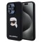 Husa pentru iPhone 15 Pro Max - Karl Lagerfeld Silicone MagSafe (KLHMP15XSKHPPLK) - Karl`s Head