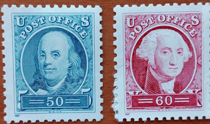 USA-&#039;&#039;PERSONALITATI&#039;&#039; -2val.- MNH -NESTAMP