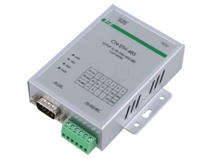Convertor RS485/Ethernet 9...24V DC