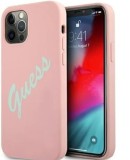 Husa Originala Guess iPhone 12 / 12 Pro, Roz