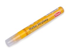 Marker acrilic creativ Toma, 4 mm, Galben foto