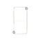 Rama display albă pentru iPhone 4s