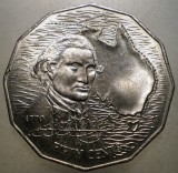 1.747 AUSTRALIA JAMES COOK 50 CENTS 1970 XF