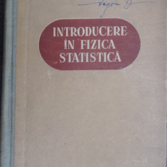 Introducere in fizica statistica - V.G. Levici