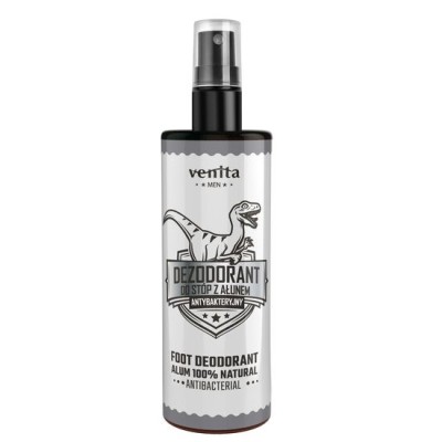 Deodorant antibacterian pentru picioare, cu alaun, pentru barbati, Venita, 100 ml foto