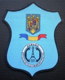 5.486 ROMANIA ECUSON EMBLEMA PATCH SERVICIUL DE TELECOMUNICATII SPECIALE STS