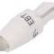 LED Albă 24V W2x4,6d