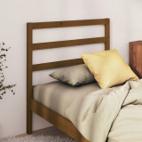 VidaXL Tăblie de pat, maro miere, 95x4x100 cm, lemn masiv de pin