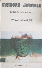 UNDE SCURTE. JURNAL INDIRECT-MONICA LOVINESCU-304378
