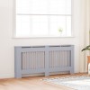 VidaXL Capac radiator 2 pcs Gri 112x19x81.5cm Lemnstratificat 3403234