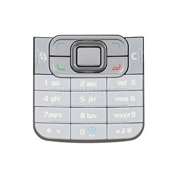 Tastatură albă Nokia 6120 Classic