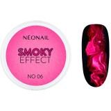 NEONAIL Effect Smoky pudră colorată pentru unghii culoare No. 06 Fuchsia 2 g