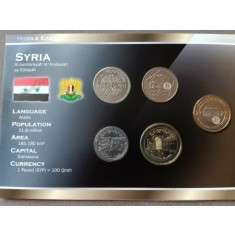 Siria 1996-2003 - set monede necirculate