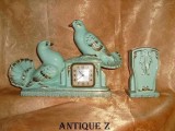 Set garnitura Art Deco portelan, semineu, birou, sufragerie, biblioteca, vintage