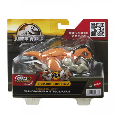 Jurassic world fierce changers double danger dinozaur transformabil carnotaurus foto