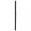 Membrana Antiburuieni vidaXL, 1.5 x 25 m, PP, Negru, Protectie UV, Permeabila, Gradina, Terasa, Pavaj