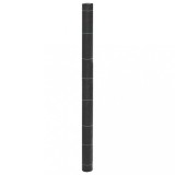 Membrana Antiburuieni vidaXL, 1.5 x 25 m, PP, Negru, Protectie UV, Permeabila, Gradina, Terasa, Pavaj