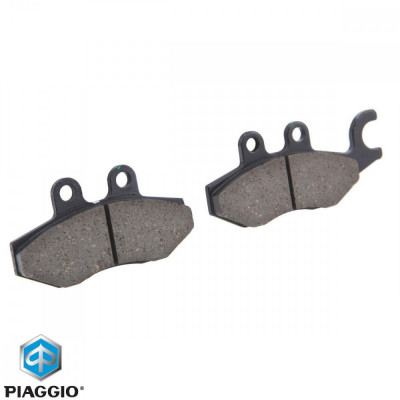 Set placute frana originale Piaggio Beverly - Medley - MP3 - X7 - X8 - X9 Evo - X Evo - X10 Executive 125-500cc (Heng Tong) foto