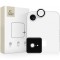 Folie de protectie Camera Spate Tech-Protect CamRing Fit+ pentru Apple iPhone 16e, Sticla Securizata, Neagra
