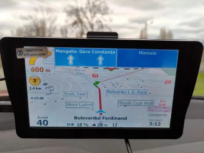 GPS Navigatii HD 7&amp;quot;Navigatie GPS Autoturism TIR CAMION HARTI GPS EUROPA 2024 foto