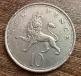 C50 - Moneda foarte veche - Anglia - 10 new pence - 1973