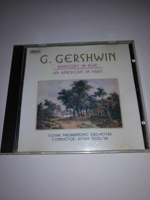 Gershwin Rhapsody in Blue Cd Germania EX foto