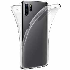 Husa Full TPU 360&deg; (fata + spate) pentru Samsung Galaxy Note 10 Plus, Transparent
