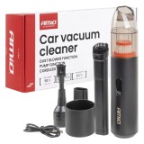 Aspirator auto fara fir AMiO 3 in 1 cu functie de suflare si pompa de aspiratie, 6 kPa, 50W, recipient 150 ml, baterie 3600 mAh, incarcare USB-C