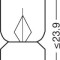 OSRAM 3796 ORIGINAL Bec, lumini interioare