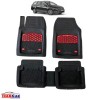 Covorașe Auto TeamCar&reg; Tip Tăviță Compatibile Volkswagen Passat B7 (2010&ndash;2014) Variant, Red, Cauciuc