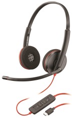 CASTI PLNTR BLACKWIRE,C3220 USB-C, &amp;quot;209749-201&amp;quot; (timbru verde 0.8 lei) foto