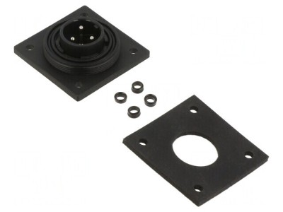 Conector Circular Soclu Tată 3 PIN IP68 Buccaneer foto