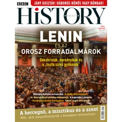 BBC History - 2024. XIV. &amp;eacute;vfolyam 1. sz&amp;aacute;m - Janu&amp;aacute;r foto