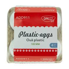 Accesorii craft Oua plastic - ADD911 10 CM DACO foto